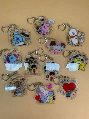 Брелок акрил BT21